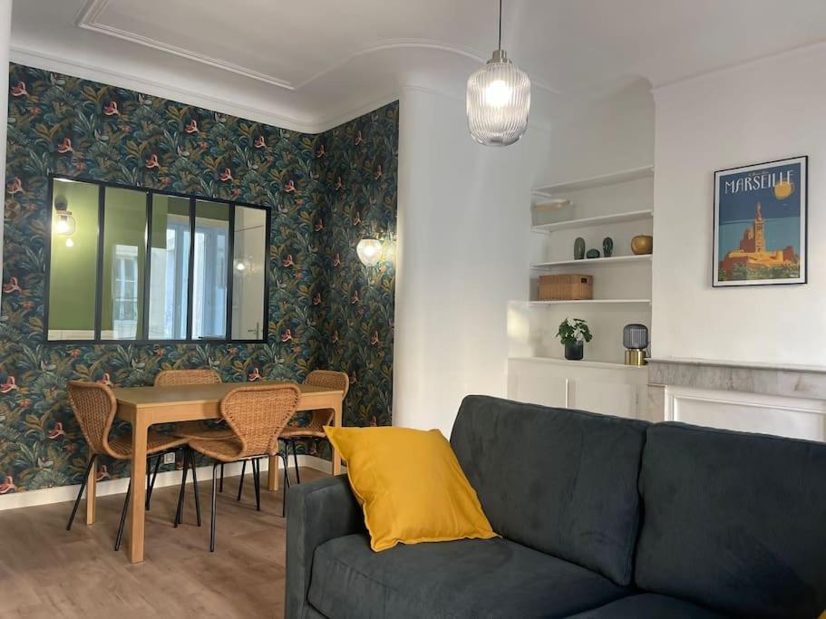 Superbe Appartement Cosy 2 Min Metro Joliette Marseille Exteriör bild